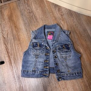 Denim Sleeveless Kids Vest